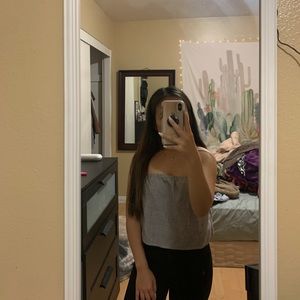 Brandy Melville Cassidy Tube Top (Pinstripe)